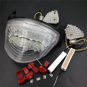 Clear LED Tail Brake Turn Signal Light For 2005-2006 Suzuki GSXR1000 K5 - Bild 1 von 5