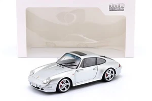 PORSCHE 911 (993) 4S 1996 Polar Silver - 1/18 - SOLIDO - Picture 1 of 8