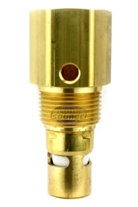 1" Female x 1" Male NPT Brass Air Compressor In Tank Check Valve Made in USA - Picture 1 of 7