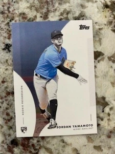 2020 TOPPS ON-DEMAND MLB ROOKIE PROGRESSION WAVE 4 CARD MARLINS JORDAN YAMAMOTO - Picture 1 of 1