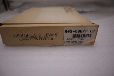 NEW Giddings & Lewis 502-03677-22R3 PiC900 Stepper Module STOCK 3799A - Image 1 of 4