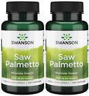 200 Caps Swanson Saw Palmetto 540 mg 2X Prostate & Urinary Tract Health + Bonus