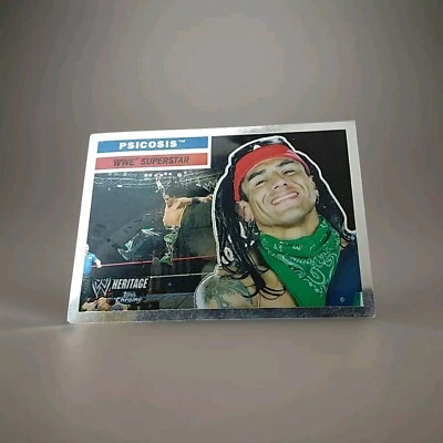 2006 Topps Chrome WWE Heritage - #42 Psicosis - Image 1 of 4