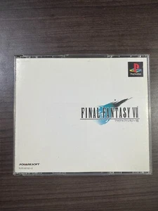 Final Fantasy VII 7 PS1 Playstation1 Japanese Language Edition FF7 JAPAN - Picture 1 of 6