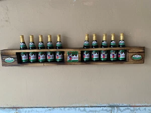 Tannenzäpfle Regal Getränkespender, Zäpfle, Palette, geflammt, Bier - Bild 1 von 6