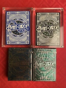 Avant-Garde - 2017 United Cardist Limited & Standard Playing Cards - Edgy Bros - Picture 1 of 6