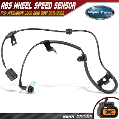Rear Driver Left ABS Wheel Speed Sensor for Mitsubishi L200 2016 2017 2018-2023 - Image 1 of 4