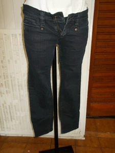 Jeans bleu brut slim taille basse  FREEMAN T PORTER W25 34/36 19SP10 - Picture 1 of 5