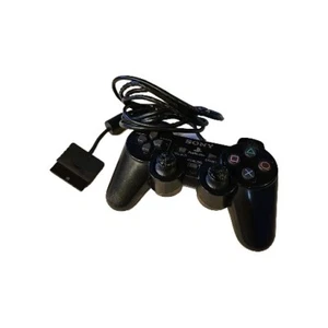 Mando analógico con cable Sony Playstation 2 PS2 negro SCPH-10010 DUALSHOCK 2 - Imagen 1 de 5