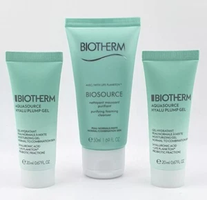 Biotherm Aquasource Hyalu Plump Gel Moisturizing 40ml + Biosourgce Cleanser 50ml - Bild 1 von 1