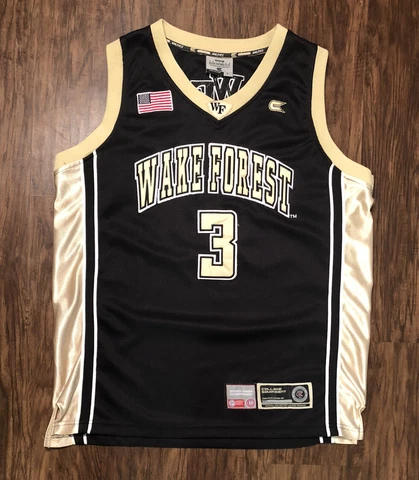 Vintage Chris Paul Wake Forest Demon Deacons Jersey Colosseum Large Stitched #3 Cover