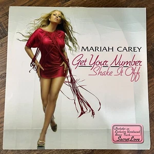 MARIAH CAREY - GET YOUR NUMBER / SHAKE IT OFF - 2005 12" VINYL SINGLE - Picture 1 of 11