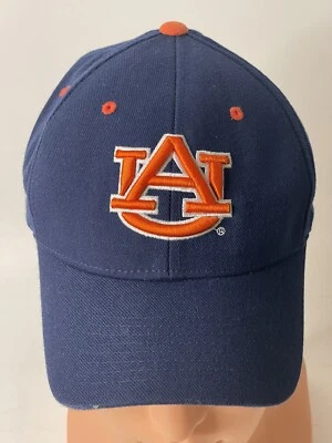 NCAA Auburn Tigers Cap Zephyr Fitted Logo Hat Men's Size 7 5/8 - Image 1 of 4