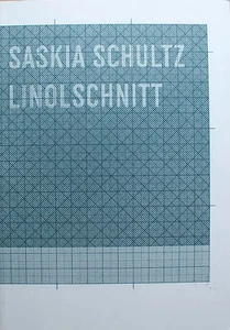 SASKIA SCHULTZ - Linolschnitt. Mappe mit Offset-Drucken. Fünf Doppelblätter. - Picture 1 of 2