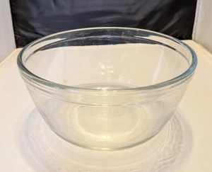 Anchor Hocking 1.5 Quart 1057 Clear Glass Mixing Bowl - USA - Picture 1 of 8