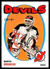 2001-02 O PEE CHEE RETRO Martin Brodeur New Jersey Devils #3 R166