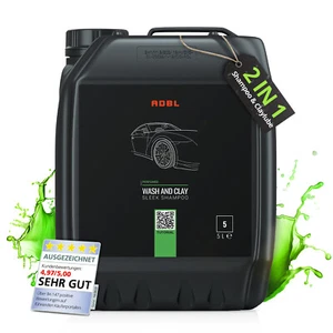ADBL Wash and Clay 5 litros 3 en 1 champú lubricante lubricante limpieza pH neutro - Imagen 1 de 6