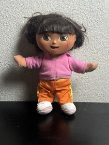 Fisher Price Dora the Explorer 2002 Plush Plastic Doll 10” - NO SOUND (Read) - Picture 1 of 2
