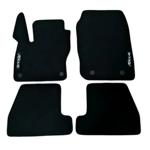 Alfombrillas de terciopelo para coche Ford Focus impermeables negras alfombras forros automáticos - Imagen 1 de 12