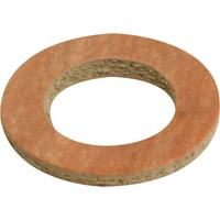 100 Gasket Solution Flexible 1//2 Tap Connector Fibre Washers DIY Pack