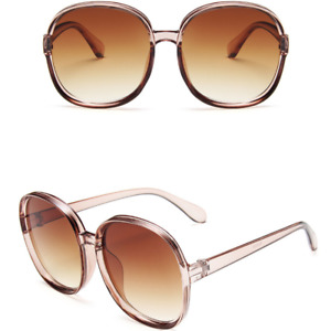 Vintage Ladies Sunglasses Women's Retro Shades Summer Fashion Round Oversize