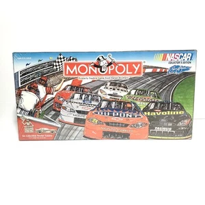 Monopoly Nascar Collector's Edition Pewter Tokens Hasbro 2002 New Sealed - Picture 1 of 2