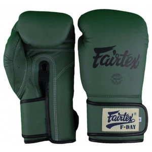 Fairtex "F-DAY" Muay Thai Style Training Gloves - BGV11 - Handmade in Thailand - Picture 1 of 12
