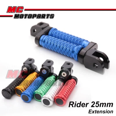 Pedal delantero Billet M-Grip 25 mm apto para Suzuki RF 600R 93-97 RF 900 R 94-99 Foto 1 de 4