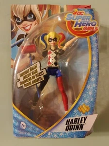 DC Super Hero Girls Harley Quinn Action Figure 6 inch Doll with Mallet MATTEL - Picture 1 of 16