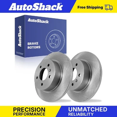 Rear Brake Rotors Pair for 2006-2011 Buick Lucerne 2006-2011 Cadillac DTS Foto 1 de 4
