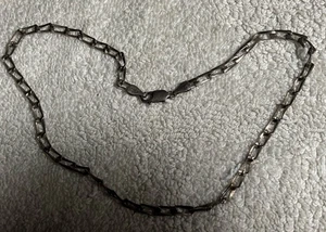 Vintage Orotec Sterling Silver Necklace 16“ 9 Grams - Picture 1 of 6