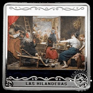 2024 - 10 EURO Plata PROOF - Velazquez - Las Hilanderas - ESPAÑA - Picture 1 of 3