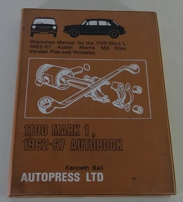 Manuale di Riparazione Autobook Austin/Morris / MG Ecc. Mk 1 1100 Bj 1962-1967 - Immagine 1 di 3