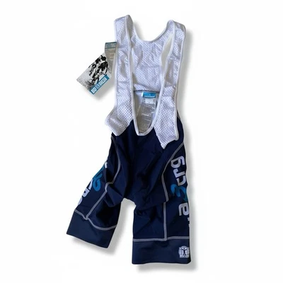 NEW Bio-Racer Women's Cycling Bib Shorts Team A3CRG Size Small (2) Made in EU - image 1 of 4