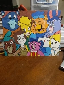 Gummi Bears Painting On Canvas, 11x14 - Picture 1 of 1