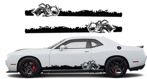 Custom Charger Honey Bee Side Vinyl Decals ; Universal Fit COMES W/ BOTH SIDES - Picture 1 of 1