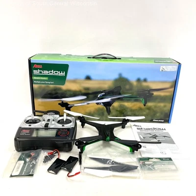 Drone Ares Shadow 240 verde en caja con control remoto - PROBADO Foto 1 de 4