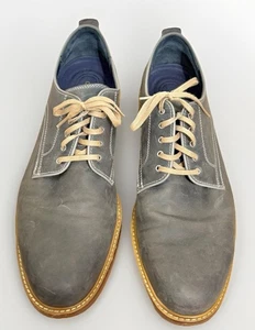 Cole Haan Grand OS Men’s Leather Gray Lace Up Shoes Size 13 - Picture 1 of 7