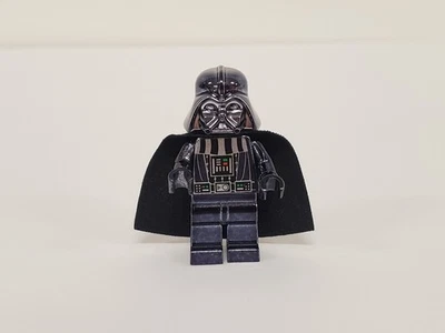 Lego Star Wars Chrome Darth Vader Minifigure sw0218 Rare Hairline Cracks On Back - Image 1 of 4