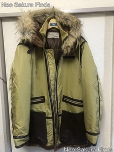 AVIREX Nylon B-7 Jacke L Khaki Breite 54 cm Länge 82 cm - Bild 1 von 8