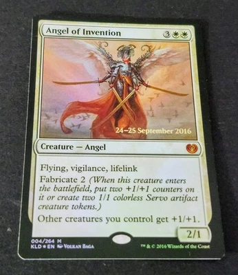 Magic the Gathering MtG Kaladesh Pre-Release Pack 145 cards Angel of Invention - Image 1 of 4