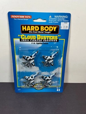 TootsieToy Hard Body CLOUD DUSTERS F-16 FIGHTING FALCON Squadron Plane Set 1998 - Image 1 of 4