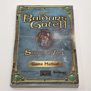 Forgotten Realms Baldur's Gate II Shadows Of Amin Game Manual For PC Game - Picture 1 of 6