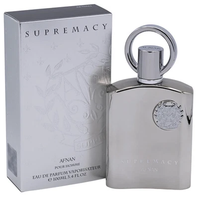Supremacy Silver de Afnan colonia para hombres EDP 3.3 / 3.4 oz nuevo en caja Foto 1 de 4