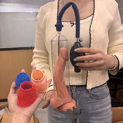 NUEVO bomba de pene aumento de potencia Power Pump vacío extensión de pene extensor DE - Imagen 1 de 4