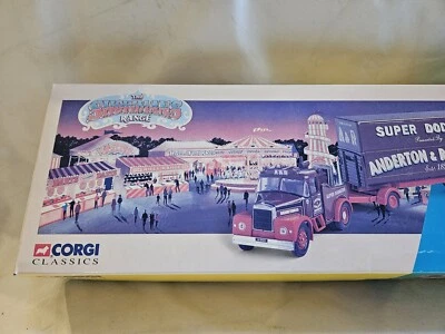 Corgi Scammel Highwayman Closed Pole&Dodgem Trailer #15901 Anderton & Rowlands. - Image 1 of 4