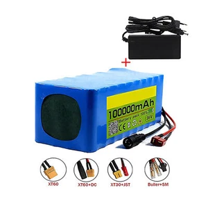 36V 10S4P 100000mAh battery Electric bike Lithium Battery With charger - Picture 1 of 24