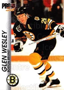 1992-93 Pro Set #10 Glen Wesley - Picture 1 of 1