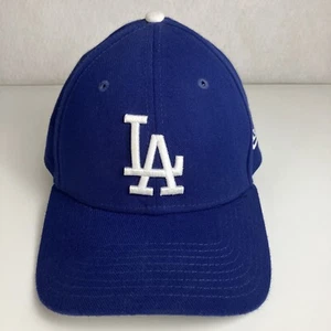 Los Angeles Dodgers New Era 39Thirty Fitted Stretch Hat Cap M-L MLB LA Blue - Picture 1 of 8