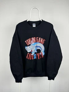 Wiz Khalifa x Taylor Gang Life Style Big Logo SweatshirtSize L - Picture 1 of 3